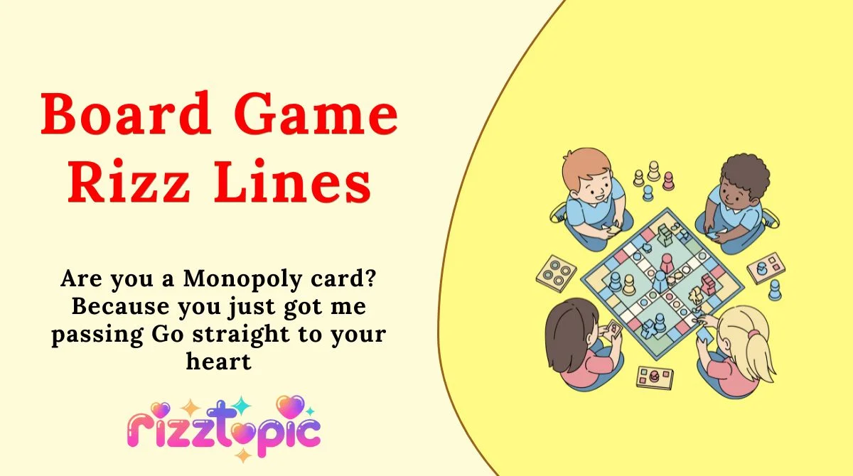 Board Game Rizz Lines