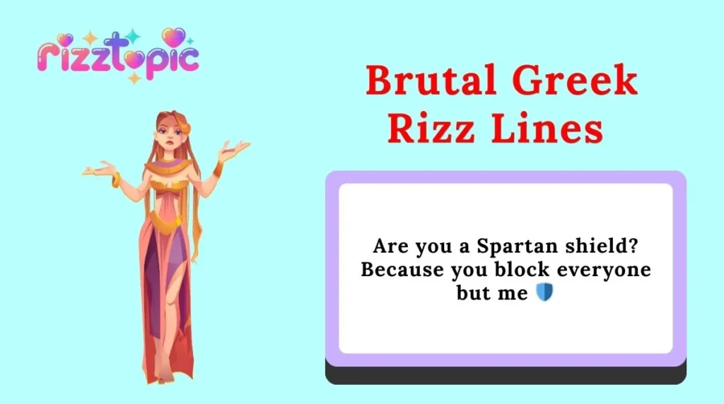 Brutal Greek Rizz Lines
