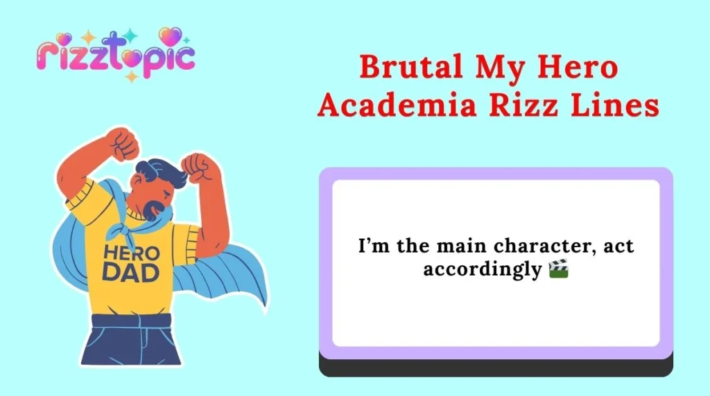 Brutal My Hero Academia Rizz Lines