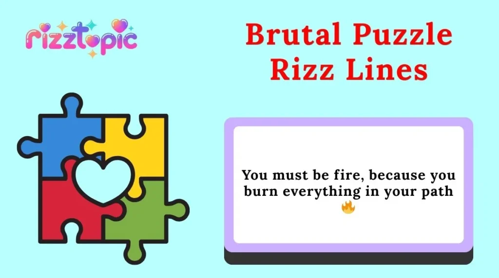 Brutal Puzzle Rizz Lines