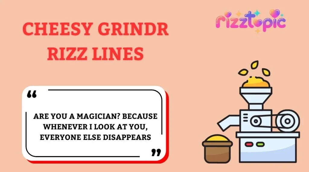 Cheesy Grindr Rizz Lines