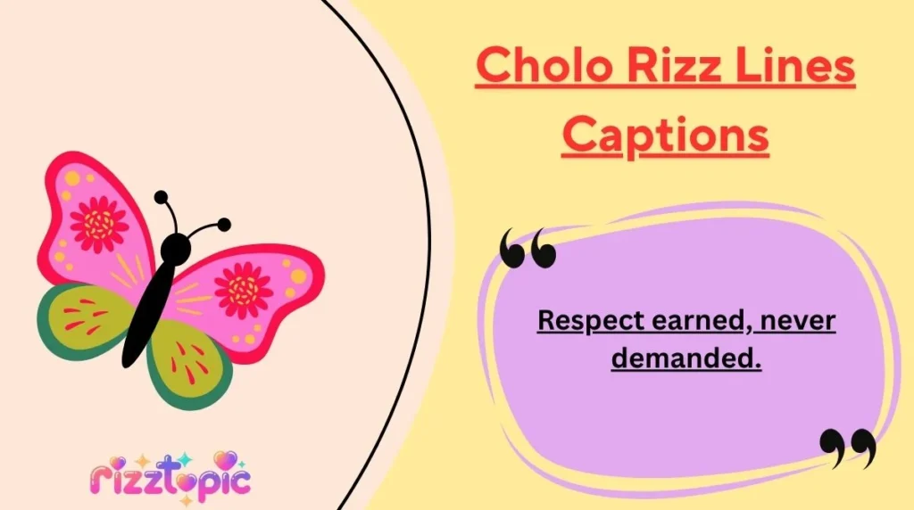 Cholo Rizz Lines Captions