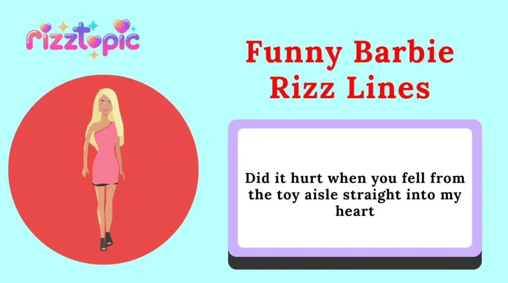 Funny Barbie Rizz Lines
