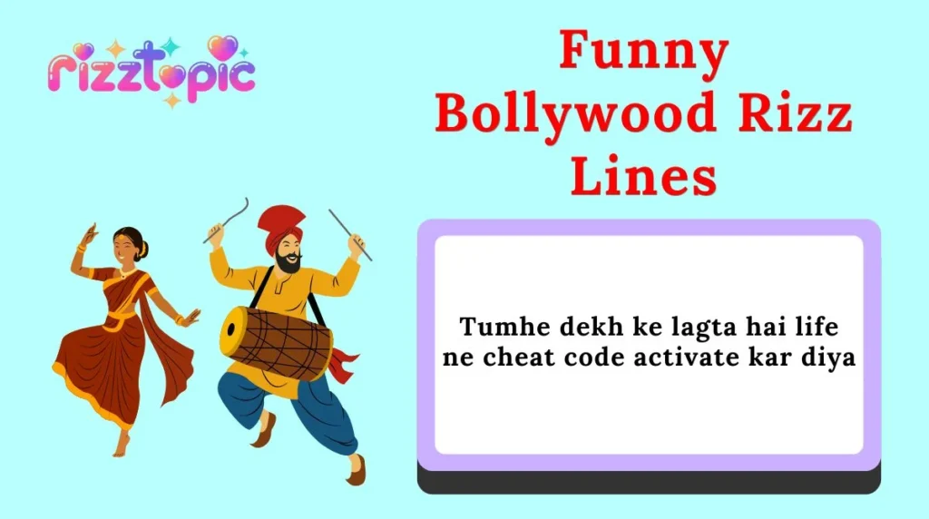 Funny Bollywood Rizz Lines