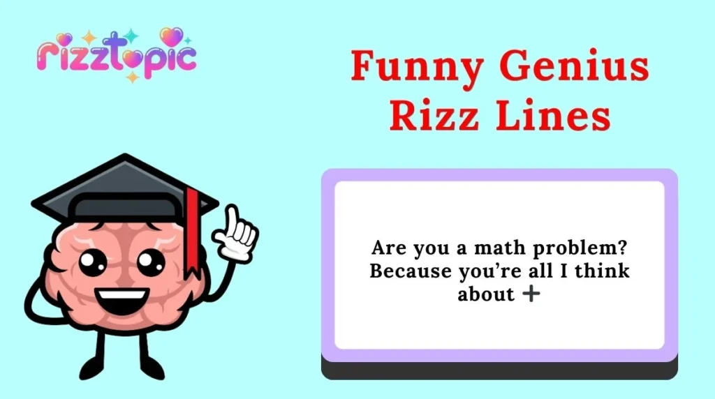 Funny Genius Rizz Lines