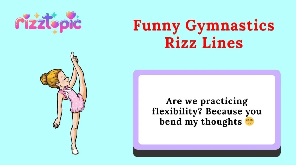 Funny Gymnastics Rizz Lines