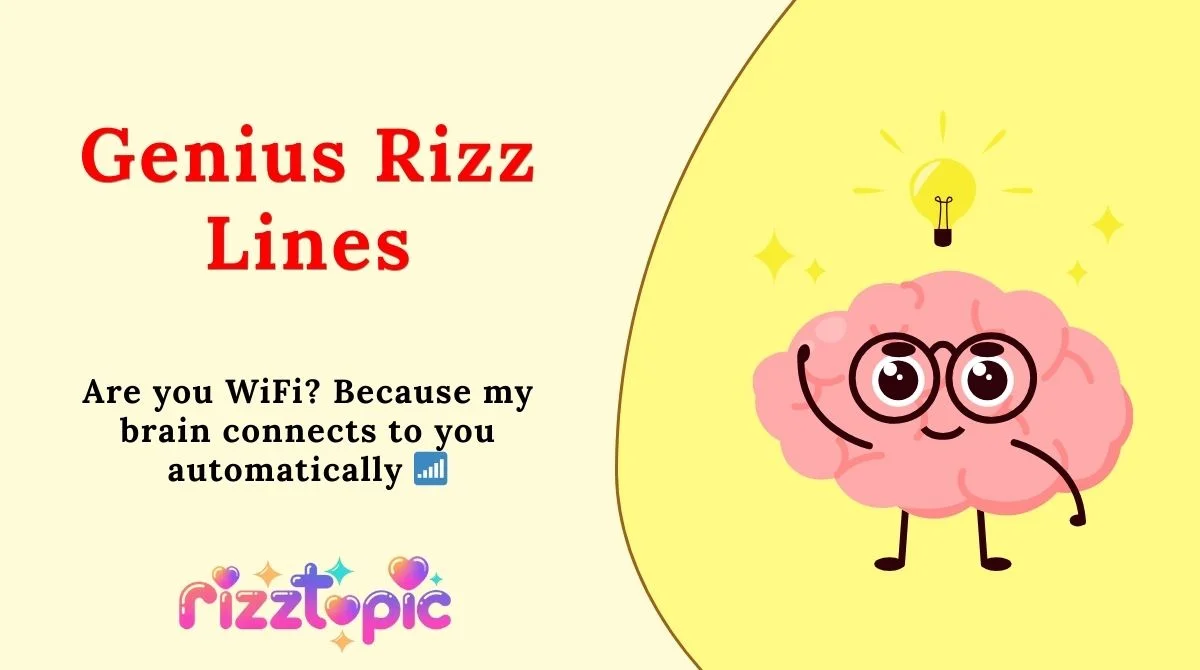 Genius Rizz Lines