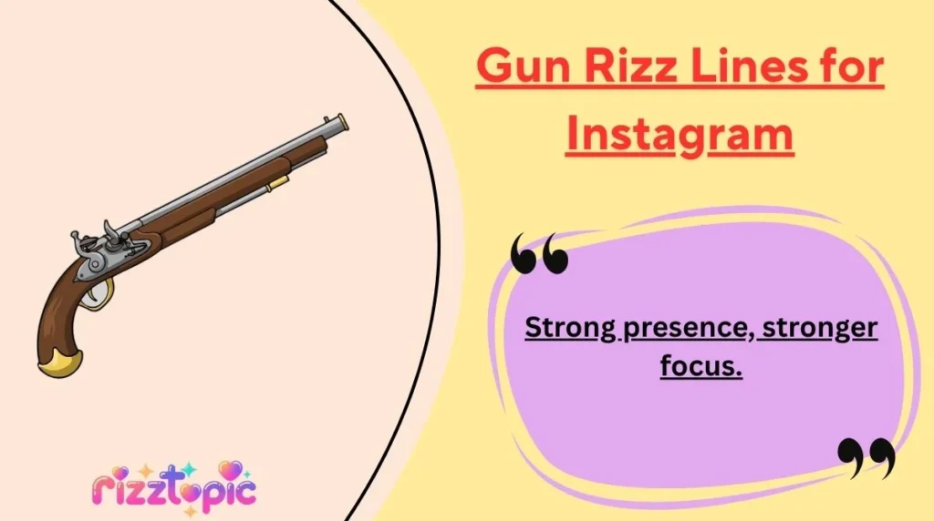 Gun Rizz Lines for Instagram