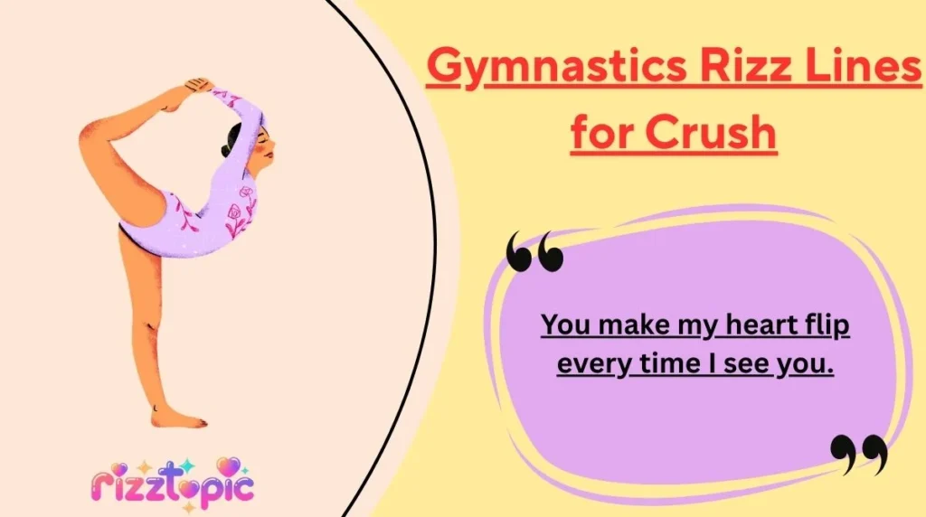 Gymnastics Rizz Lines for Crush