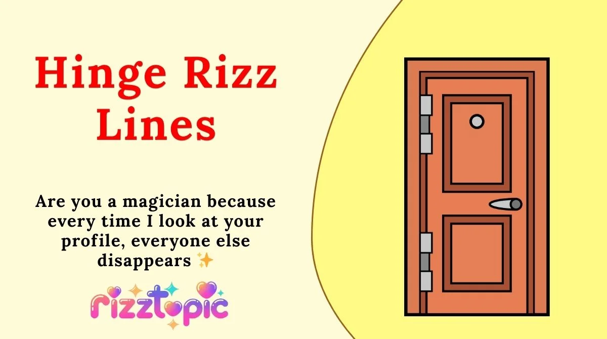 Hinge Rizz Lines