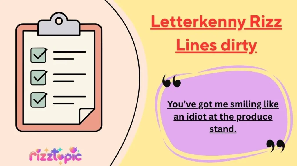 Letterkenny Rizz Lines dirty