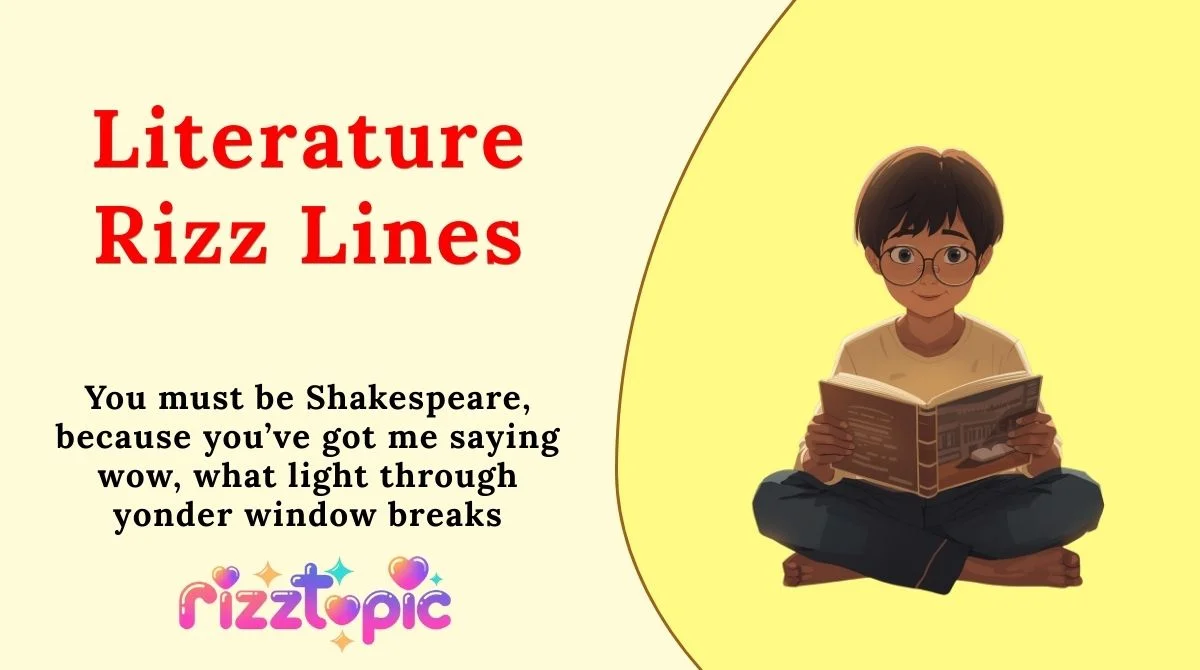 Literature Rizz Lines