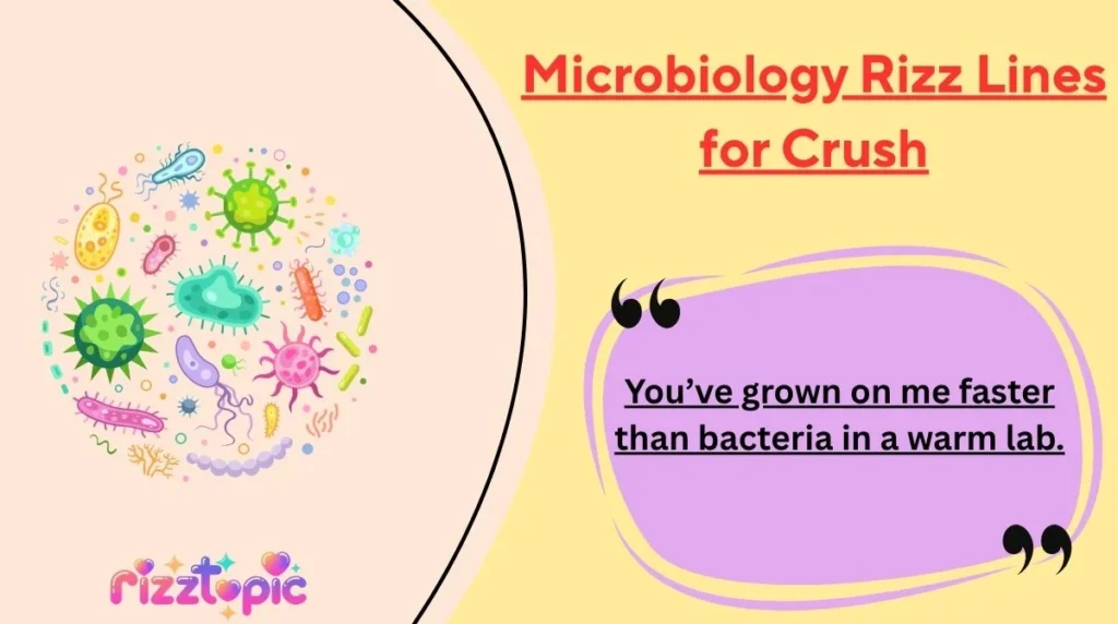 Microbiology Rizz Lines for Crush
