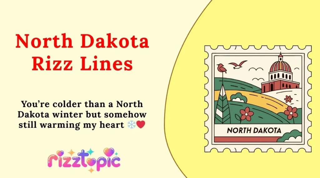 North Dakota Rizz Lines