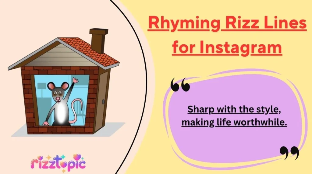 Rhyming Rizz Lines for Instagram