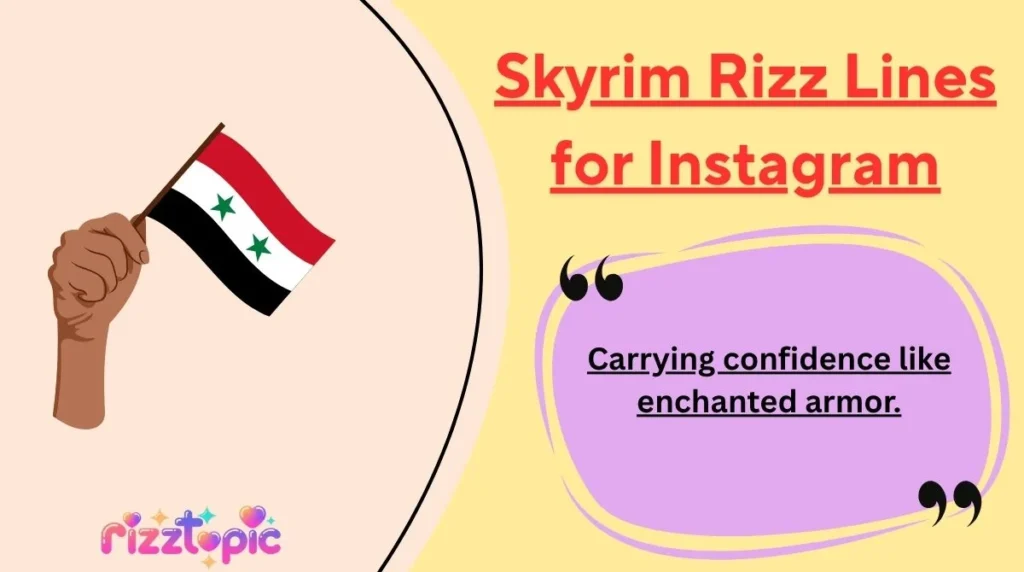 Skyrim Rizz Lines for Instagram