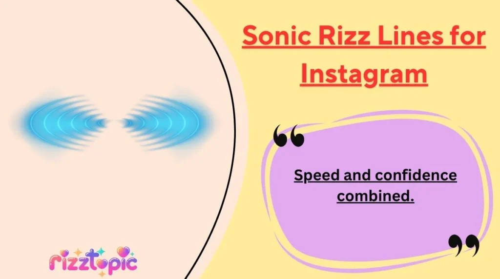 Sonic Rizz Lines for Instagram