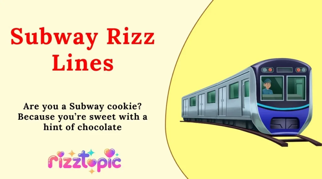 Subway Rizz Lines
