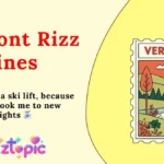 Vermont Rizz Lines