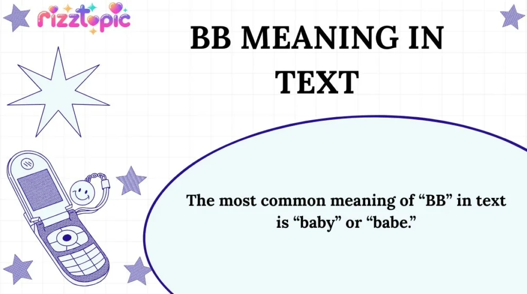 BB Meaning in Text