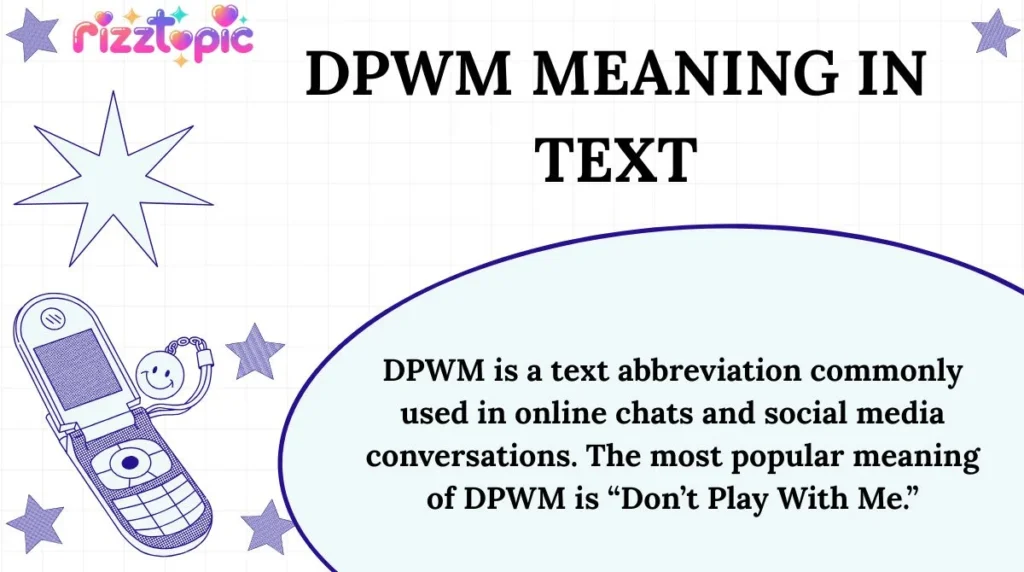 DPWM Meaning in Text