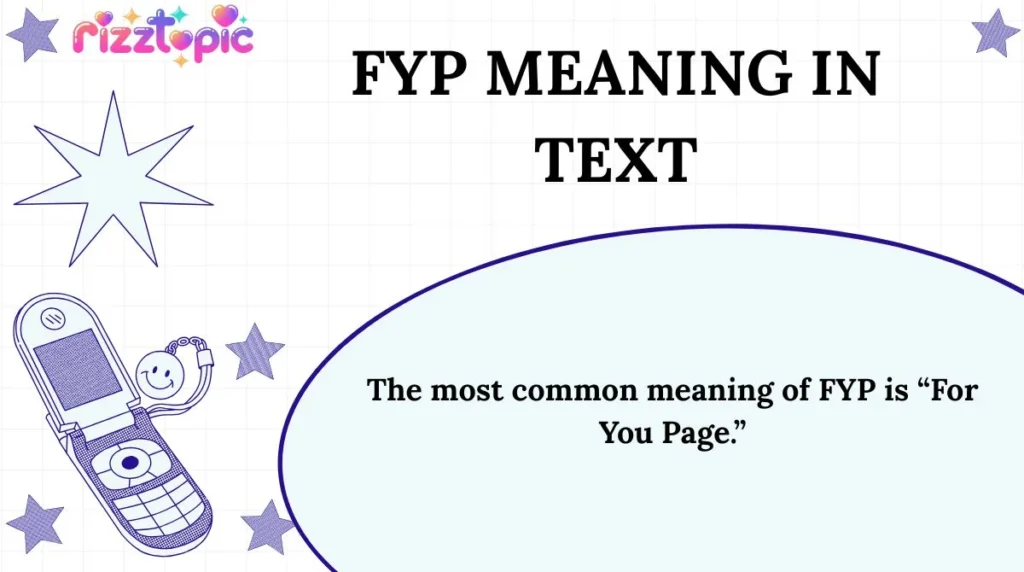 FYP Meaning in Text