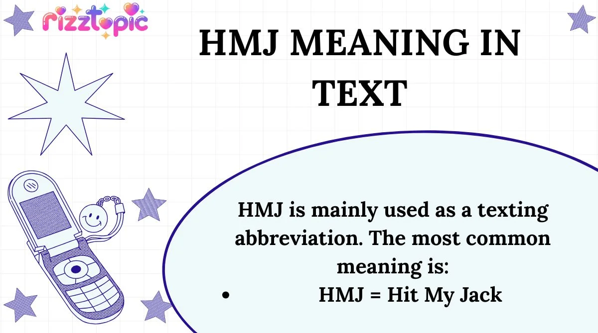 HMJ Meaning in Text