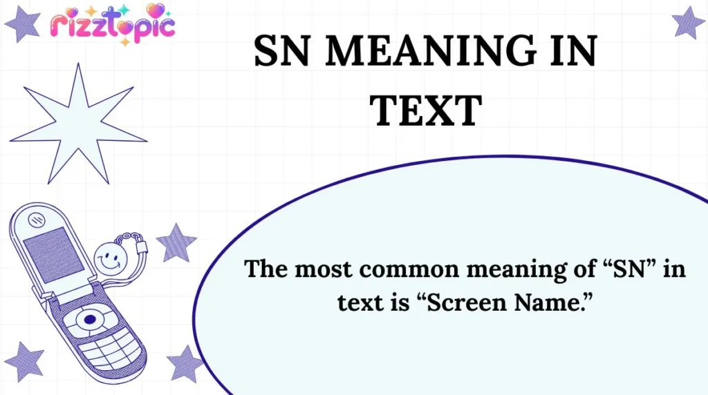 SN Meaning in Text