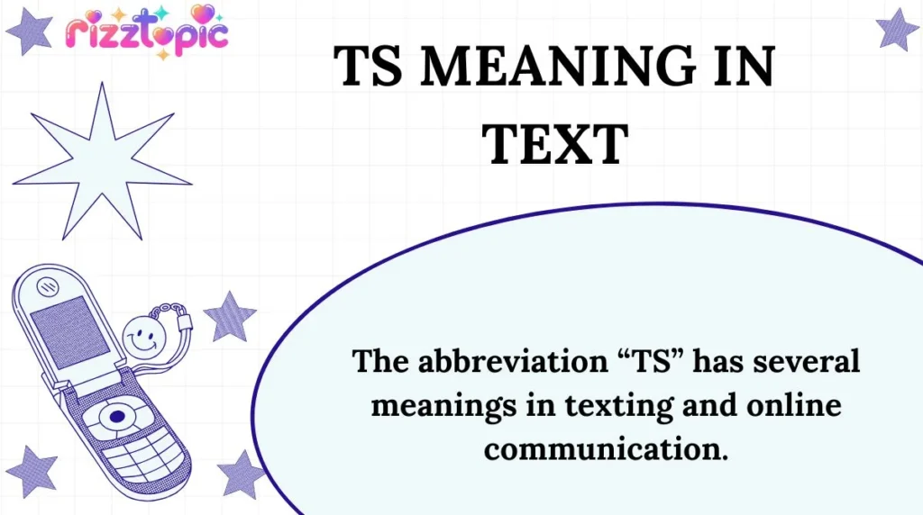 TS Meaning in Text