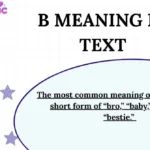 B Meaning in Text