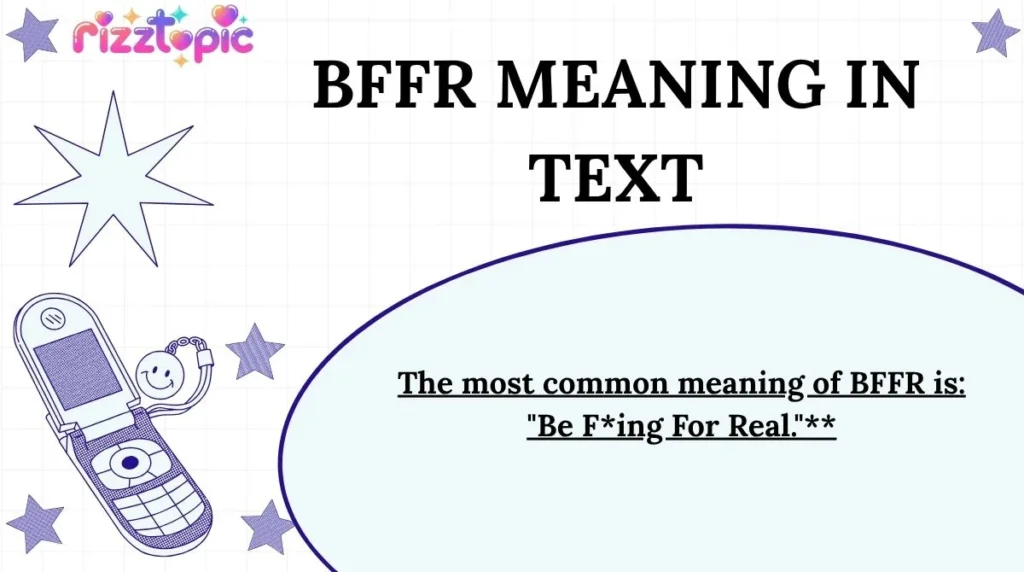 BFFR Meaning in Text