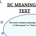 DC Meaning in Text