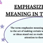 Emphasize Meaning in Text