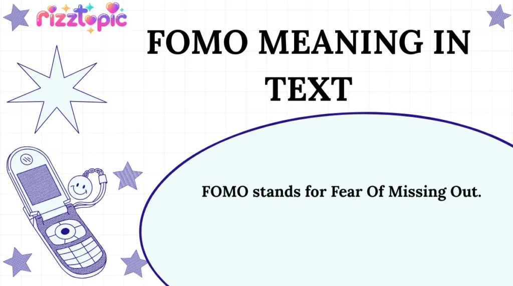 FOMO Meaning in Text