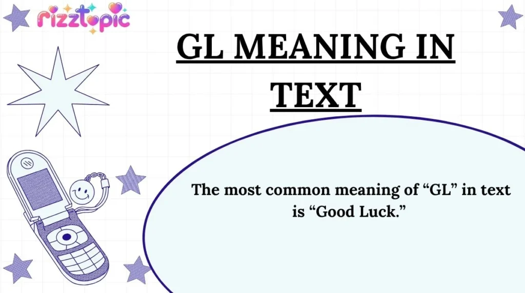 GL Meaning in Text