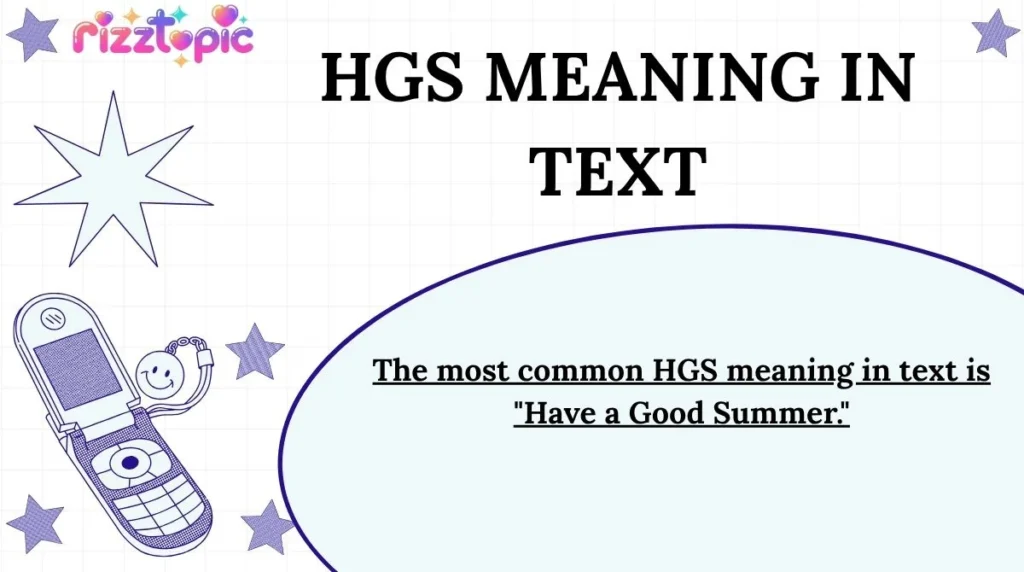 HGS Meaning in Text
