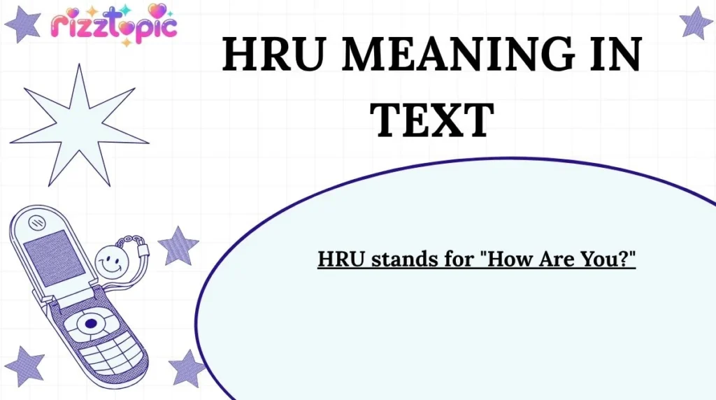 HRU Meaning in Text