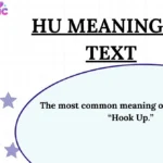 HU Meaning in Text