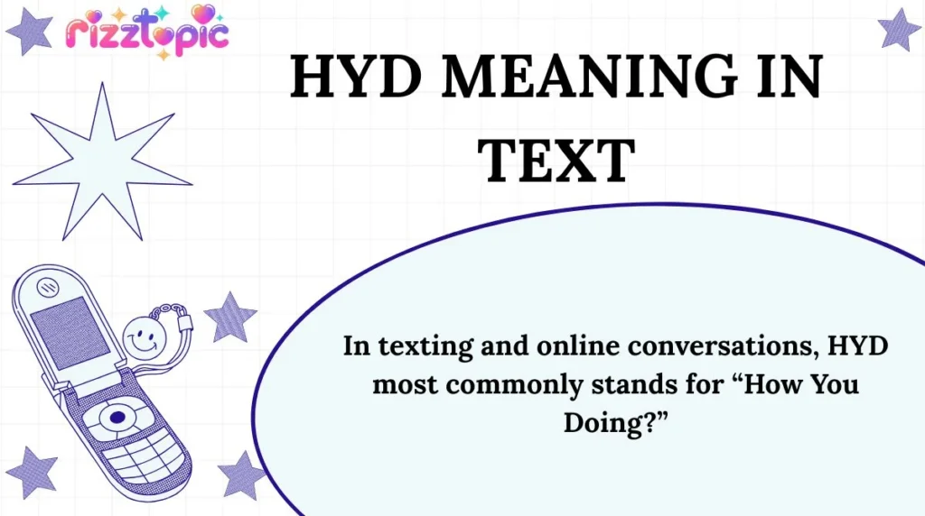 HYD Meaning in Text