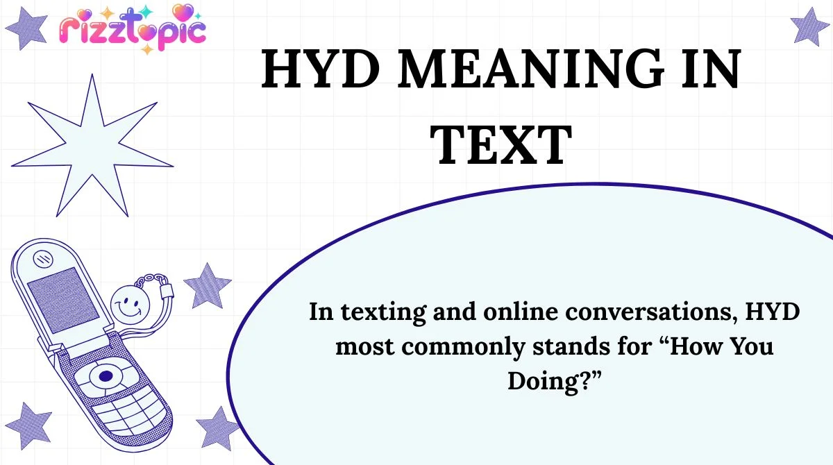 HYD Meaning in Text