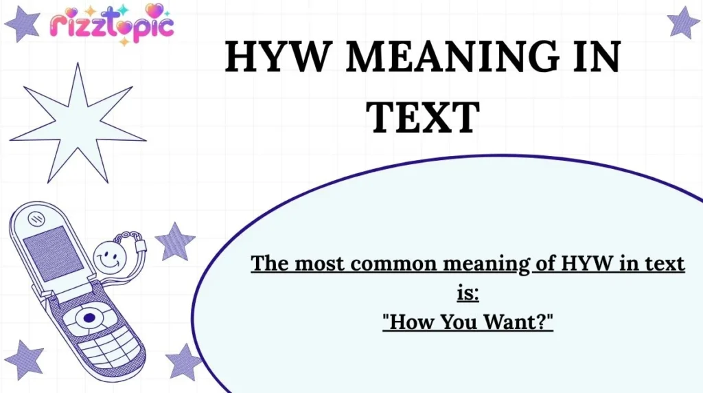 HYW Meaning in Text