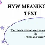HYW Meaning in Text