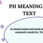 PH Meaning in Text