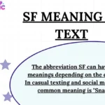 SF Meaning in Text
