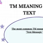 TM Meaning in Text