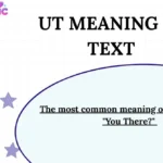 UT Meaning in Text
