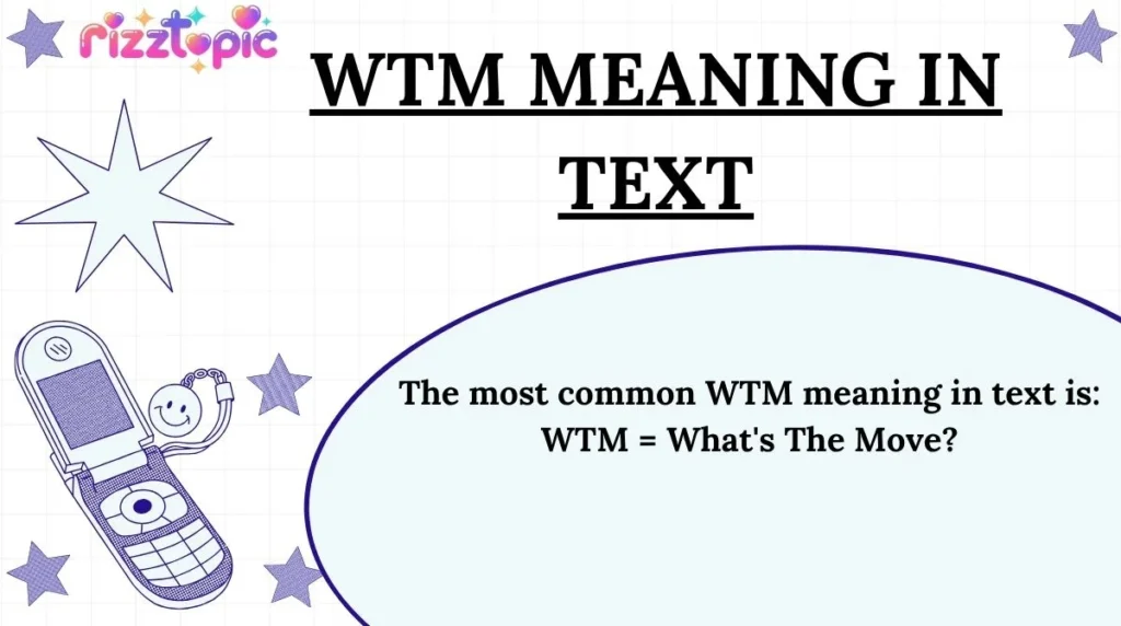 WTM Meaning in Text