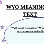 WYO Meaning in Text